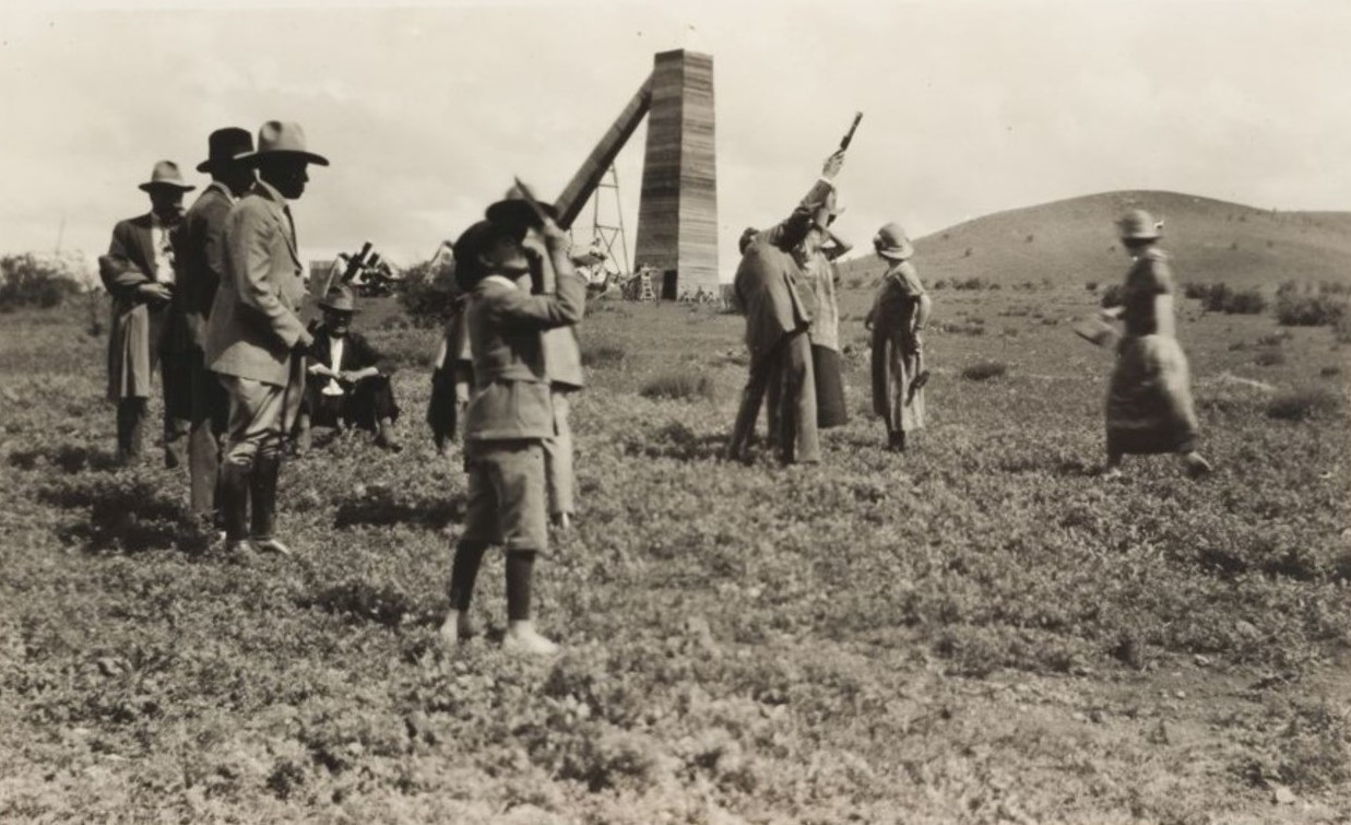Observaciones astronómicas en Yerbanís, septiembre de 1923.